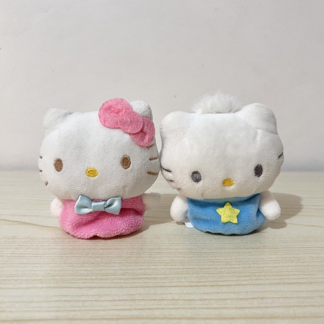 Sanrio Hello Kitty and Dear Daniel Plush Finger Puppets 8cm - Php 175 each (Category: Character Goods) located in Davao. Submitted by pandorastoybox (Listing ID 1467950906, Image 1). Description: Sanrio Hello Kitty and Dear Daniel Plush Finger Puppets 8cm - Php 175 each .