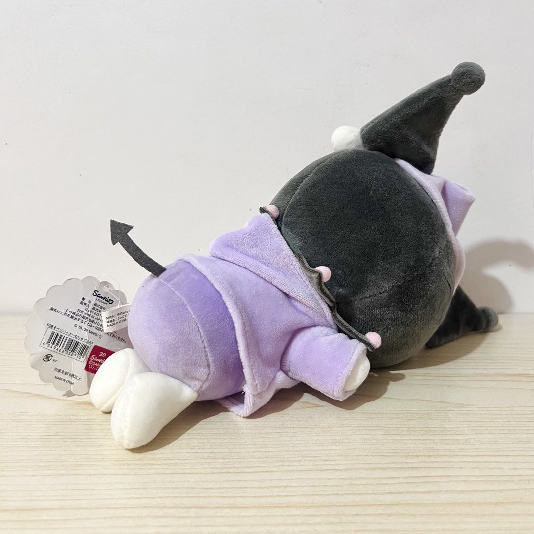 Sanrio Kuromi Sleeping Plush 20x13cm - Php 400 (Category: Character Goods) located in Davao. Submitted by pandorastoybox (Listing ID 1467983680, Image 2). Description: Sanrio Kuromi Sleeping Plush 20x13cm - Php 400.