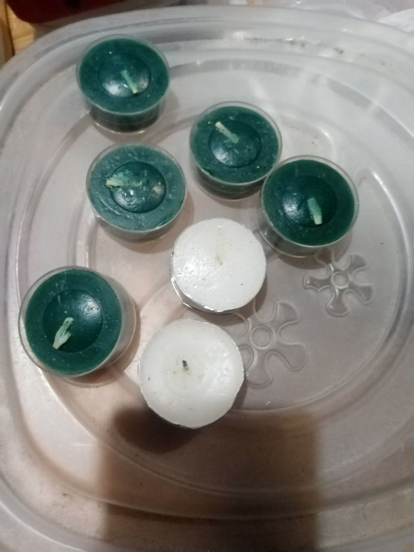 Scented candles, all (Category: Other Home Decor) located in Caloocan City. Submitted by 4kidsstore (Listing ID 1467933278, Image 2). Description: Whites unscented.