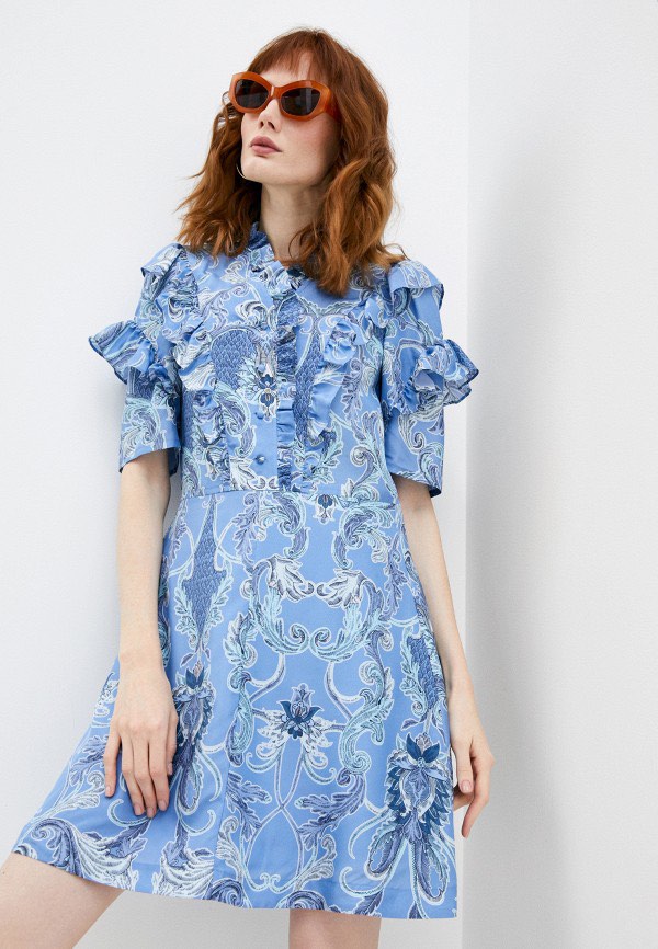 See By Chloé Dress (Category: Dresses) located in Bulacan. Submitted by letsfindukaywithme (Listing ID 1468045668, Image 2). Description: SeeByChloé ruffled dress Size 38 18x36" Cotton Like new No issue +sf payment first Ship via J&T.
