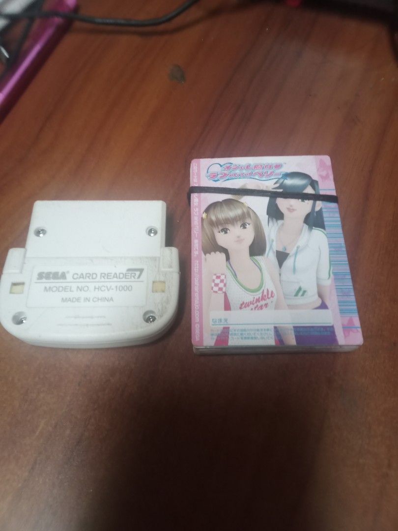 Sega eCard Reader with Cards Bundle (Category: In-Game Products) located in Manila. Submitted by giancarlod23627 (Listing ID 1467904806, Image 2). Description: for Nintendo Ds Sega eCard reader with cards. working no issue.Manila area lalamove grab.