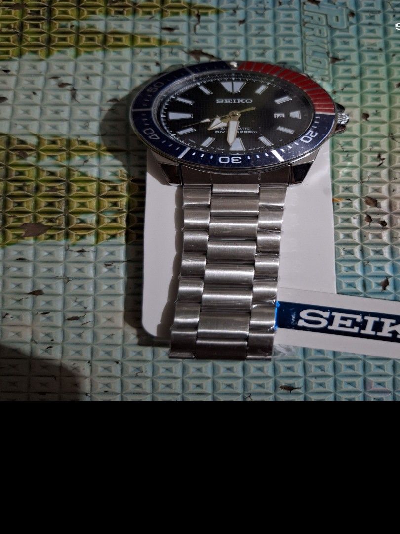 Seiko Prospec Samurai Padi Automatic watch (Category: Men's Watches) located in Caloocan City. Submitted by mazed22 (Listing ID 1467957166, Image 1). Description: .