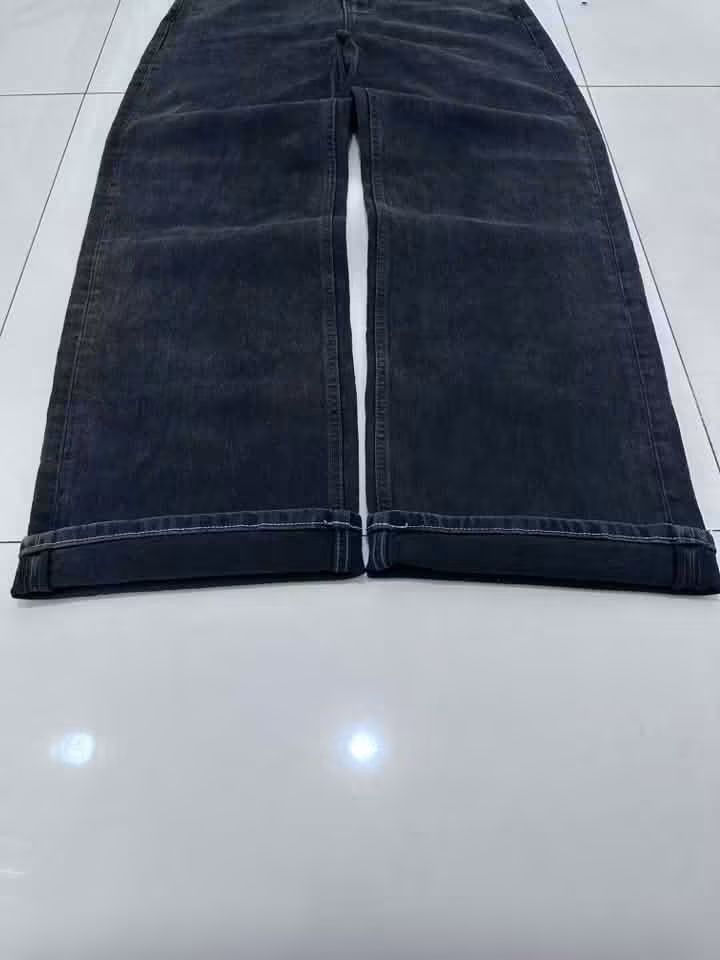 Semi Baggy Hard Denim pants (Category: Jeans) located in Ilagan. Submitted by kianluis (Listing ID 1467955768, Image 3). Description: Excellent condition✅ Color Rate: 9.3/10 Issue: None Hard/thick/heavy denim🔥 Waist 30-31 Length 42 Thigh 12 hem 9.5.
