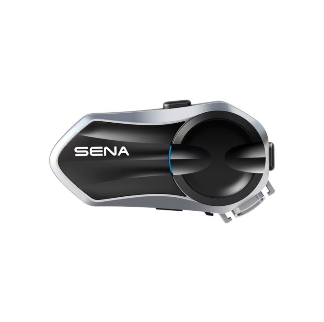 Sena E30 Intercom (Category: Motorcycle Accessories) located in Singapore. Submitted by koodoes4450 (Listing ID 1468028037, Image 1). Description: Sena E30 motorcycle mesh communication system. Box opened to check contents, never installed on any helmet. Complete unit inside original white packaging with extra white faceplate piece included. Bluetooth and mesh intercom capabilities for riders..