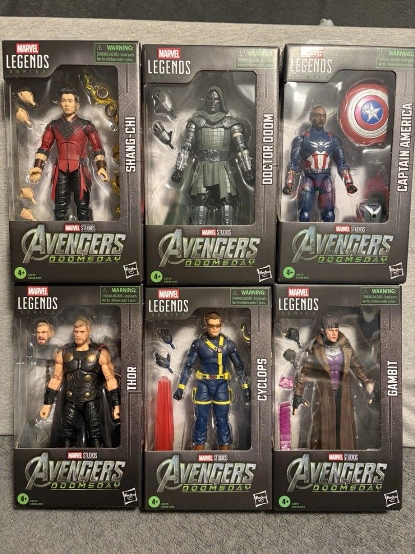 SET Marvel Legends Doomsday Wave 1 (Category: Figurines & Statues) located in Manila. Submitted by normielex65 (Listing ID 1467983941, Image 1). Description: Marvel Legends Doomsday Wave 1 Set Extra / Doubles not scalper. Once item soldout no restock Pickup or Shipping.