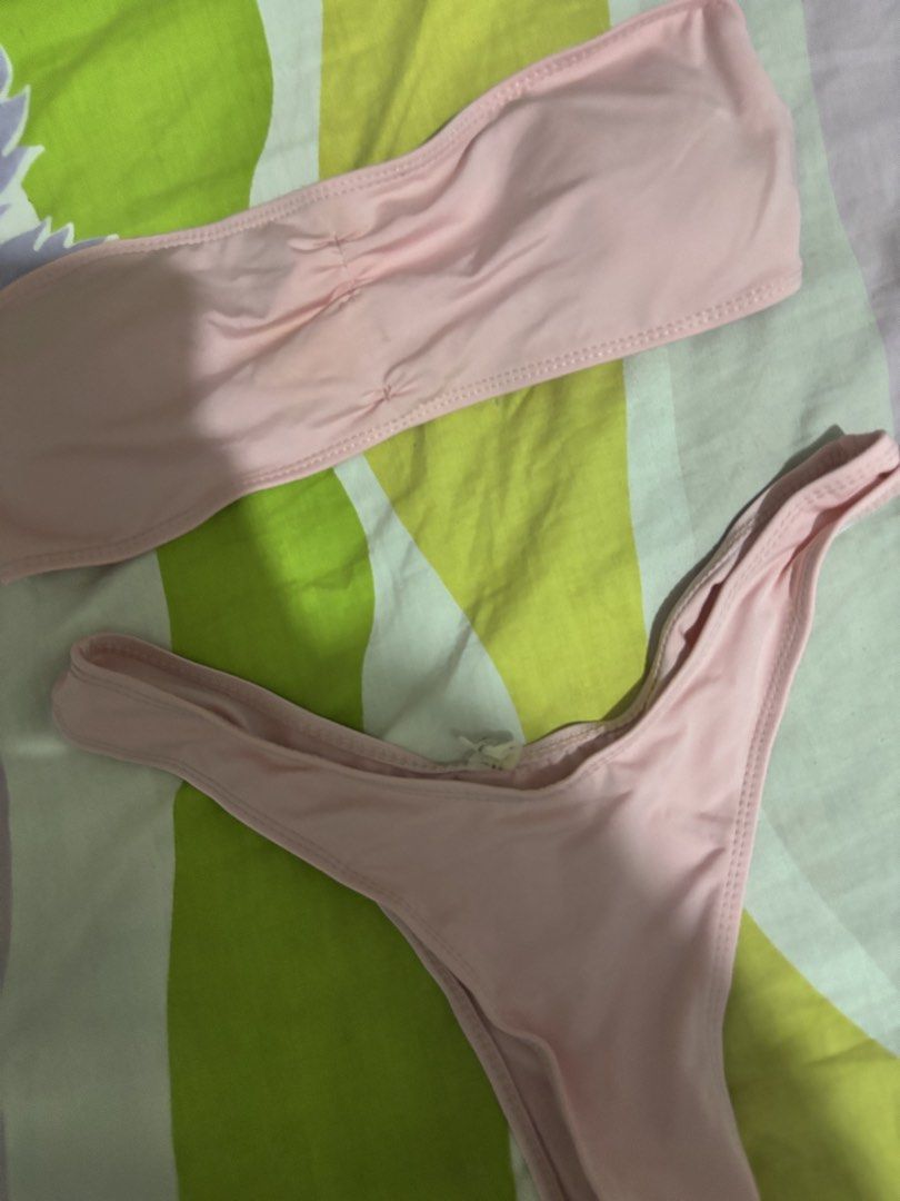 shein peach bikini set (Category: Bikinis & Swimsuits) located in Manila. Submitted by iyahpreloved_ (Listing ID 1468005847, Image 2). Description: .