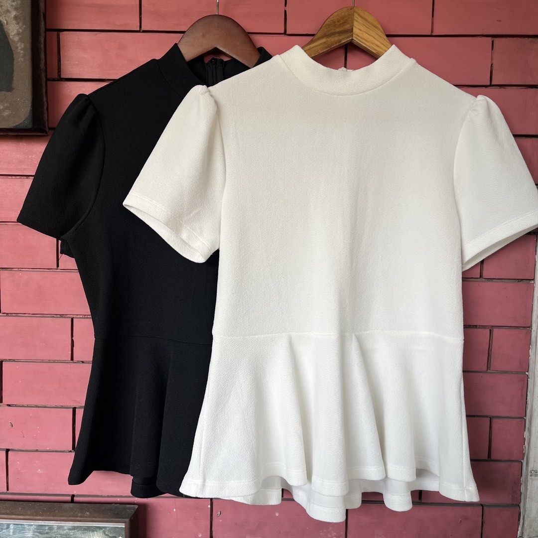 shein peplum tops bundle (Category: Activewear) located in Quezon City. Submitted by dressingroombylech (Listing ID 1467915714, Image 1). Description: .