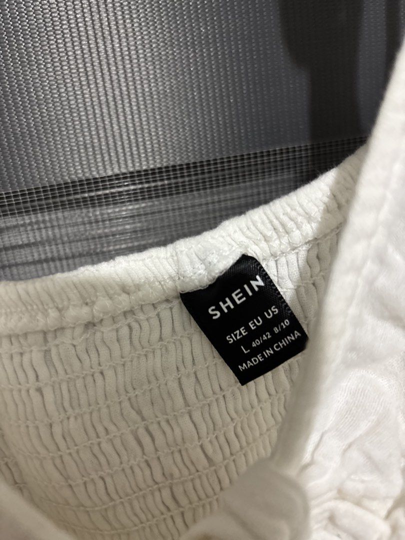 shein white dress (Category: Dresses) located in Manila. Submitted by iyahpreloved_ (Listing ID 1468018690, Image 3). Description: .
