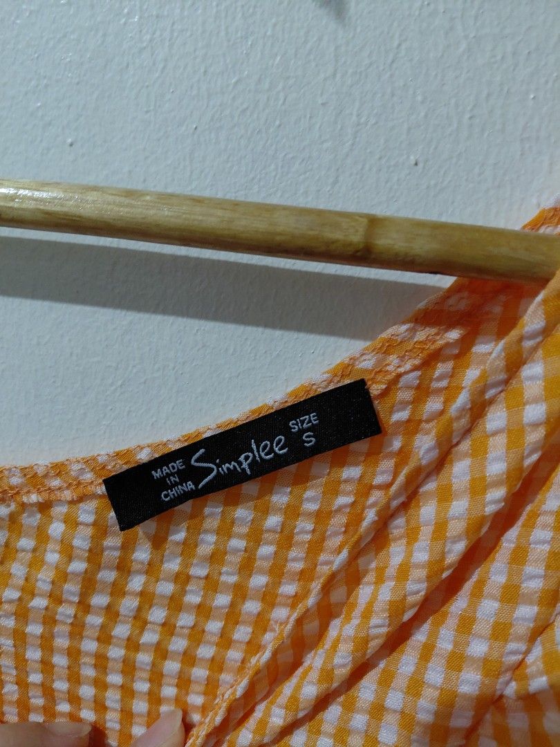 Simplee Gingham Asymmetrical Dress (Category: Dresses) located in Tarlac. Submitted by wornwardrobe (Listing ID 1467941605, Image 2). Description: Oversized fit Worn twice only No lining Kindly note that all items are stored at my parents' house and not on hand. Retrieval takes up to 2 weeks before shipping. Please purchase only if you're okay with the wait. Message me to check the next available shipping date! Thank you!.