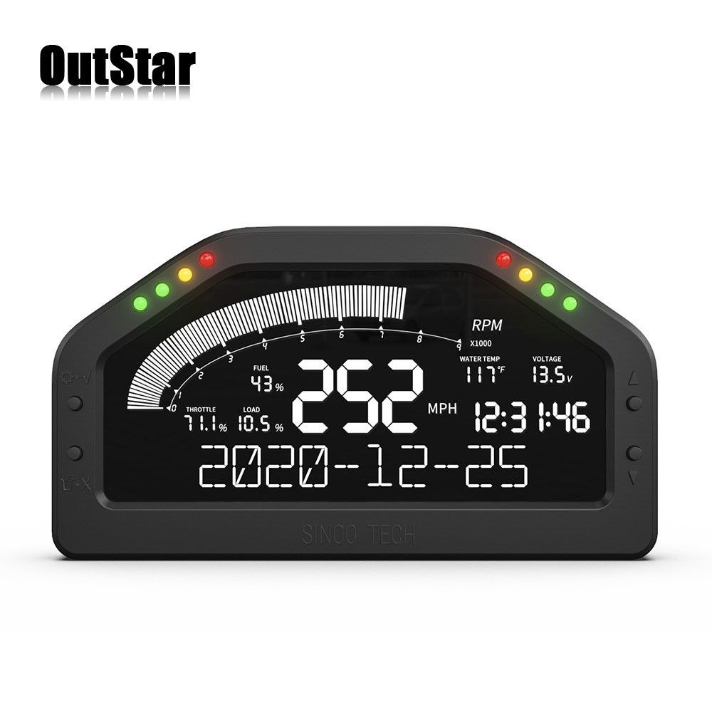 SINCO TECH DO921 OBD2 Dashboard 6.5-in Universal OBD2 Dash Display ...