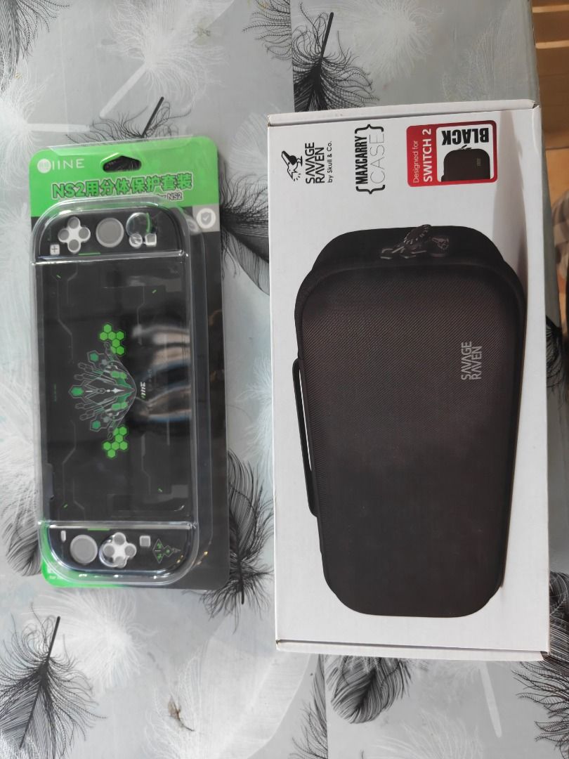 Skull & Co. MaxCarry Case and IINE Protective Case for Switch 2 (Category: Cases & Covers) located in Caloocan City. Submitted by oliverval61534 (Listing ID 1468056647, Image 1). Description: RUSH SELLING NEGOTIABLE IINE Protective Shell Case for Nintendo Switch 2-350 Savage Raven Max Carry Case for Switch 2- 700 Manila Area.