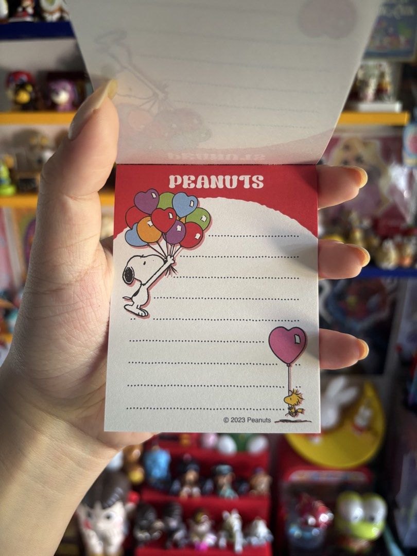Snoopy Memo Pad (Category: Stationery & School Supplies) located in Caloocan City. Submitted by meowietrinkets (Listing ID 1467894433, Image 3). Description: .