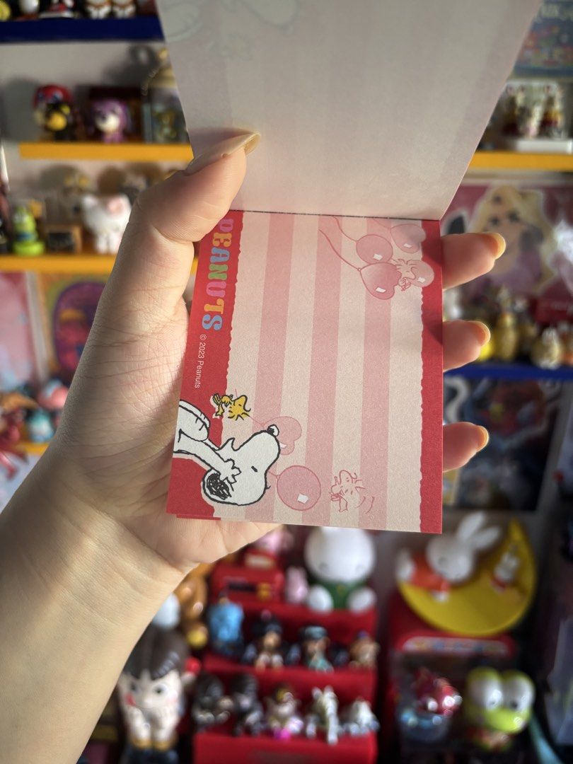 Snoopy Memo Pad (Category: Stationery & School Supplies) located in Caloocan City. Submitted by meowietrinkets (Listing ID 1467894433, Image 2). Description: .