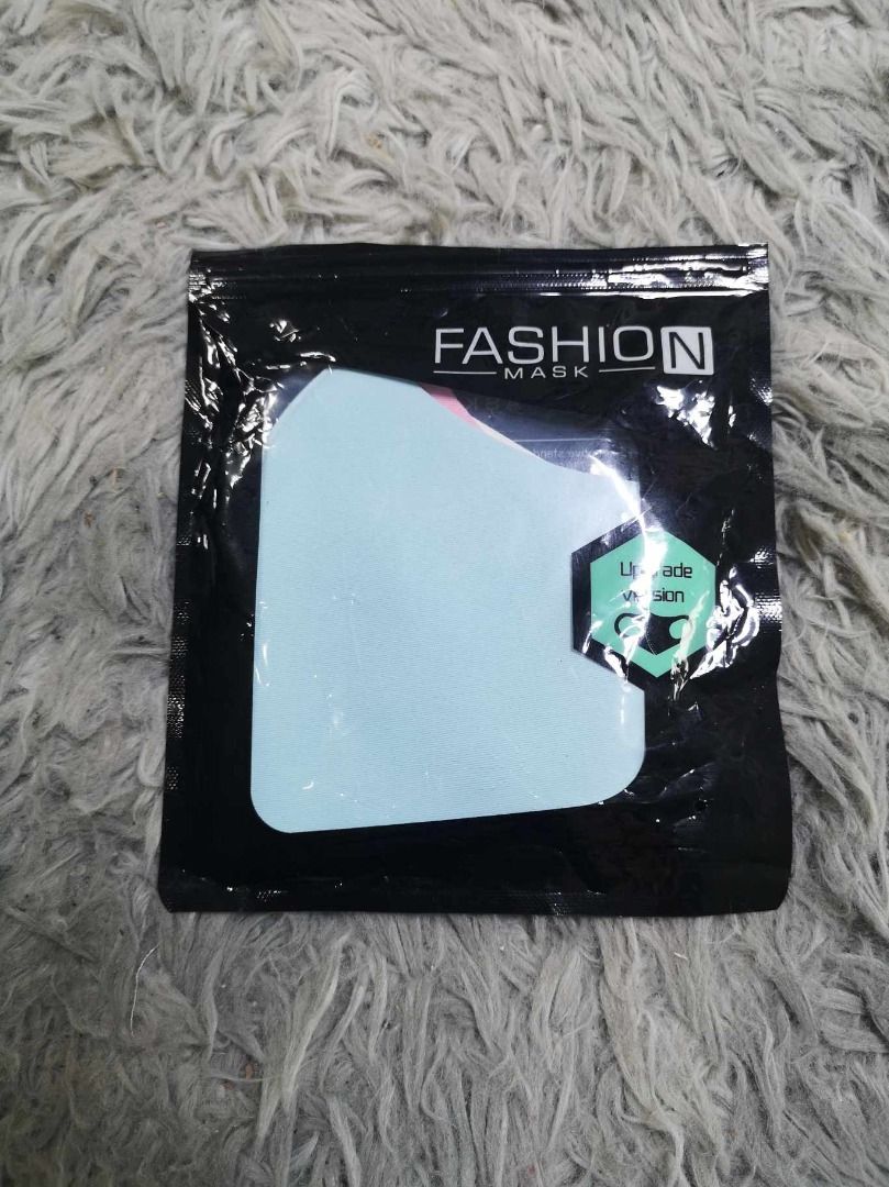 Soft Pastel Color Palette Reusable Face Mask (Category: Face Masks & Face Shields) located in Santa Cruz. Submitted by jmy_surplus.2 (Listing ID 1467991365, Image 3). Description: Size ; L - 6 W - 8 Color ; Pink , Blue , Green Type ; Face Mask Brand ; No brand Material ; Polyester Style ; Polyester Face Mask set LG 116 JMY 3 Batch #225.