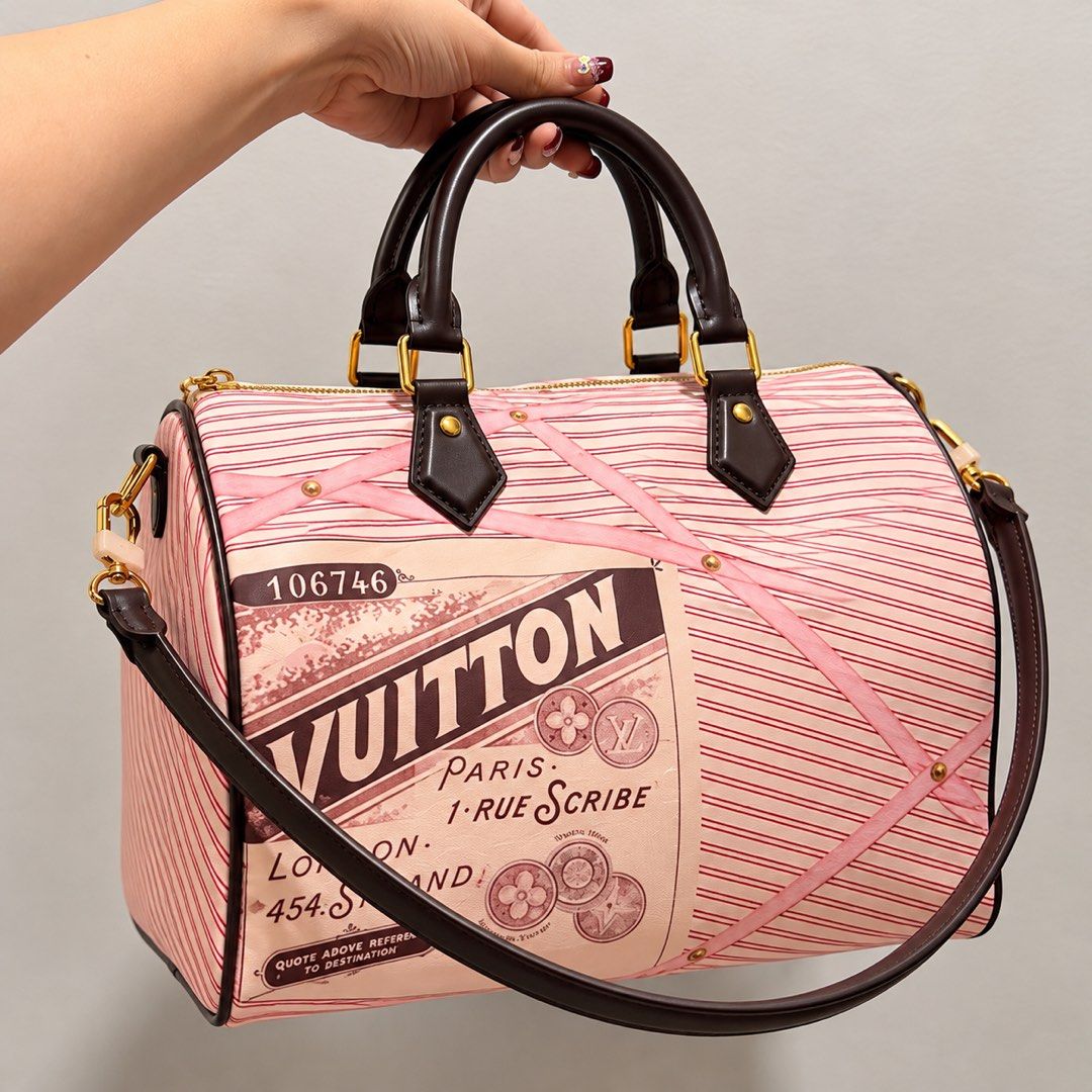 Soft Speedy 30 in Pink (Category: Luxury Bags & Wallets) located in Manila. Submitted by minimaison (Listing ID 1468038447, Image 1). Description: 🤍 A Gentle Reminder to Our Valued Buyers Thank you for your interest in our curated pieces! We kindly encourage our buyers to use the “Make Offer” button to submit their preferred price before requesting additional photos, videos, or detailed information. Our offer button is open for reasonable negoti