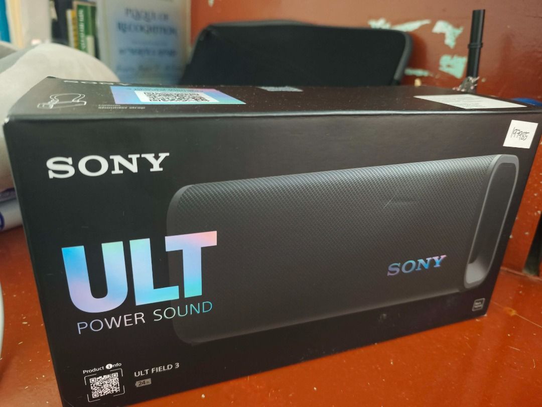 Sony ULT Field 3 (Category: Soundbars, Speakers & Amplifiers) located in Caloocan City. Submitted by cosmicdog.28500d (Listing ID 1467849917, Image 3). Description: For sale Rarely used Sony ULT Field 3 Inclusions: -Box -Usb-C to Usb-C wire -Sony Strap.