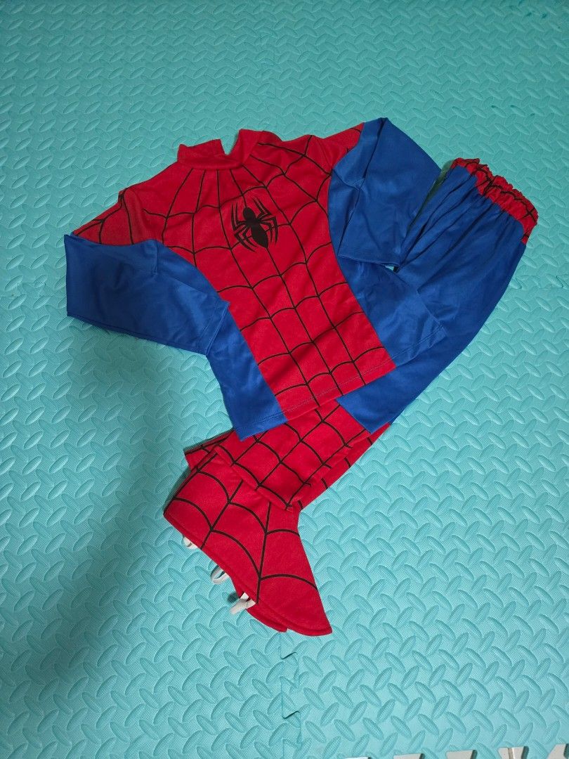 Spiderman Costume (Category: Babies & Kids Fashion) located in Paranaque City. Submitted by houseofjacob (Listing ID 1467915918, Image 1). Description: ✨ Preloved with Love ❤️🎄 ✨ 👕 Fits ages 3–4 years old, depending on your little one’s size. Selling my son’s outgrown clothes, mostly purchased from malls and abroad. 🥰❤️ 🎁 A Little Love Goes a Long Way! Half of the proceeds will go toward buying toys for underprivileged children this Christmas