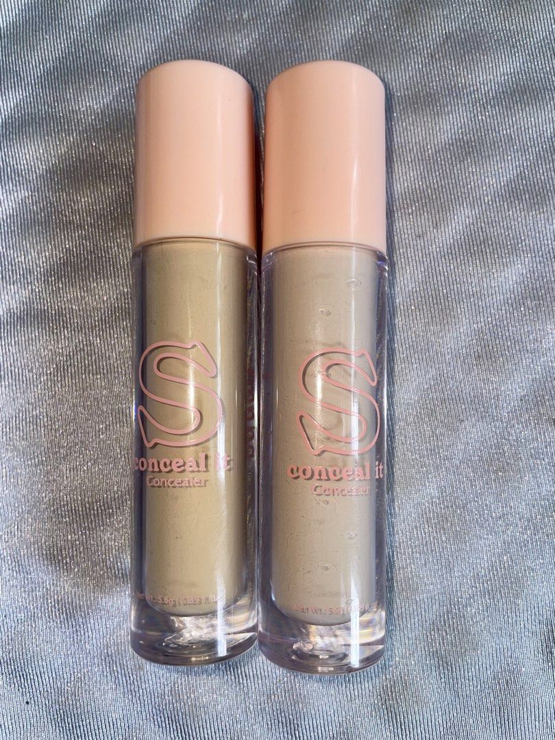 Squad Concealer Makeup Bundle Take All Swatched Only (Category: Makeup) located in Rizal. Submitted by massivedecluttering (Listing ID 1467892665, Image 1). Description: rfs too light for me.