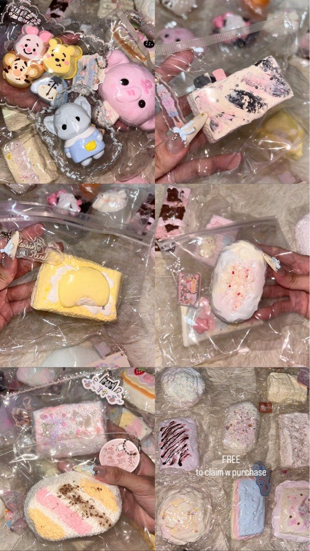 Squishy (Category: Plushies & Soft Toys) located in Singapore. Submitted by isabellebelle.e (Listing ID 1468043476, Image 6). Description: All different prices, some didn’t indicate price feel free to pm me! Selling them cheap, can do set too ❤️.