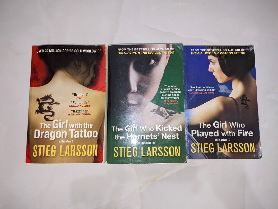 stieg larsson - millenium 1-3 SET (Category: Storybooks) located in Pasig City. Submitted by pottyhead.22 (Listing ID 1467900987, Image 1). Description: .
