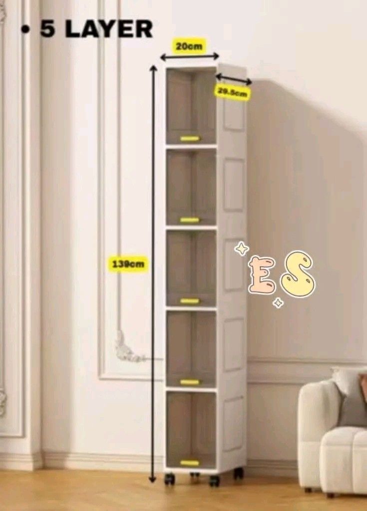 Storage rack (Category: Food Organization & Storage) located in Manila. Submitted by saguittarian06 (Listing ID 1467848233, Image 2). Description: ➖➖➖Storage Rack➖➖➖ 4layer rs 730 5layer rs 830.