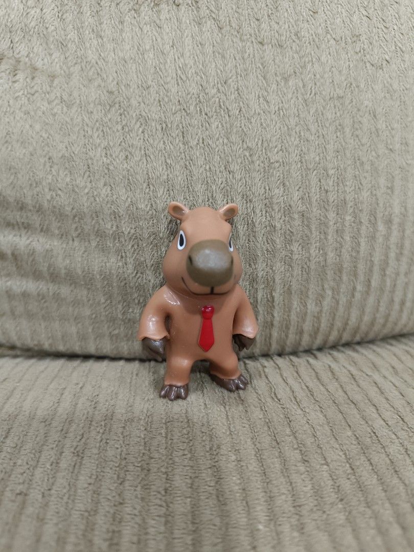 Stumble Guys Mini Collectible Figure Capybara (Category: Action & Battle Toys) located in Manila. Submitted by calvin3teri (Listing ID 1467882473, Image 1). Description: 300 Grab/Lalamove only ( buyer will book and shoulder fee ) MOP: Gcash .