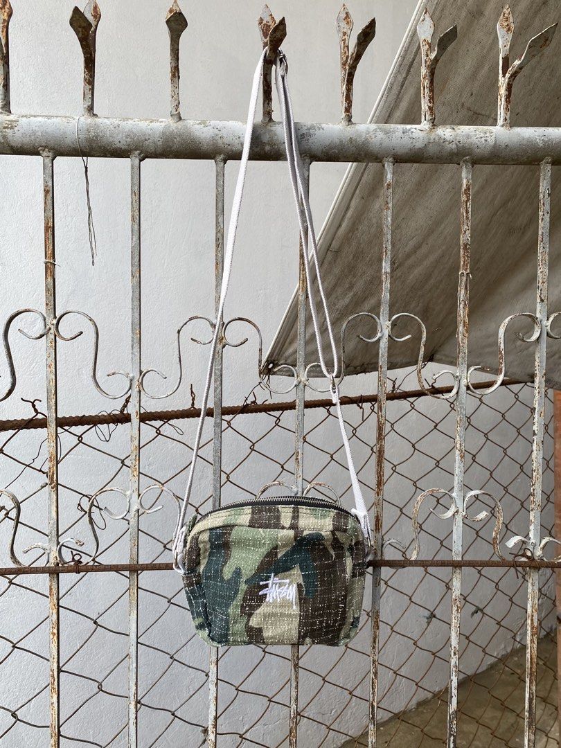 Stussy - S/S24 Needle Punch Side Pouch Camo (Category: Sling Bags) located in Puerto Princesa. Submitted by something___. (Listing ID 1467892786, Image 1). Description: Stussy - S/S24 Needle Punch Side Pouch Camo Excellent Condition .