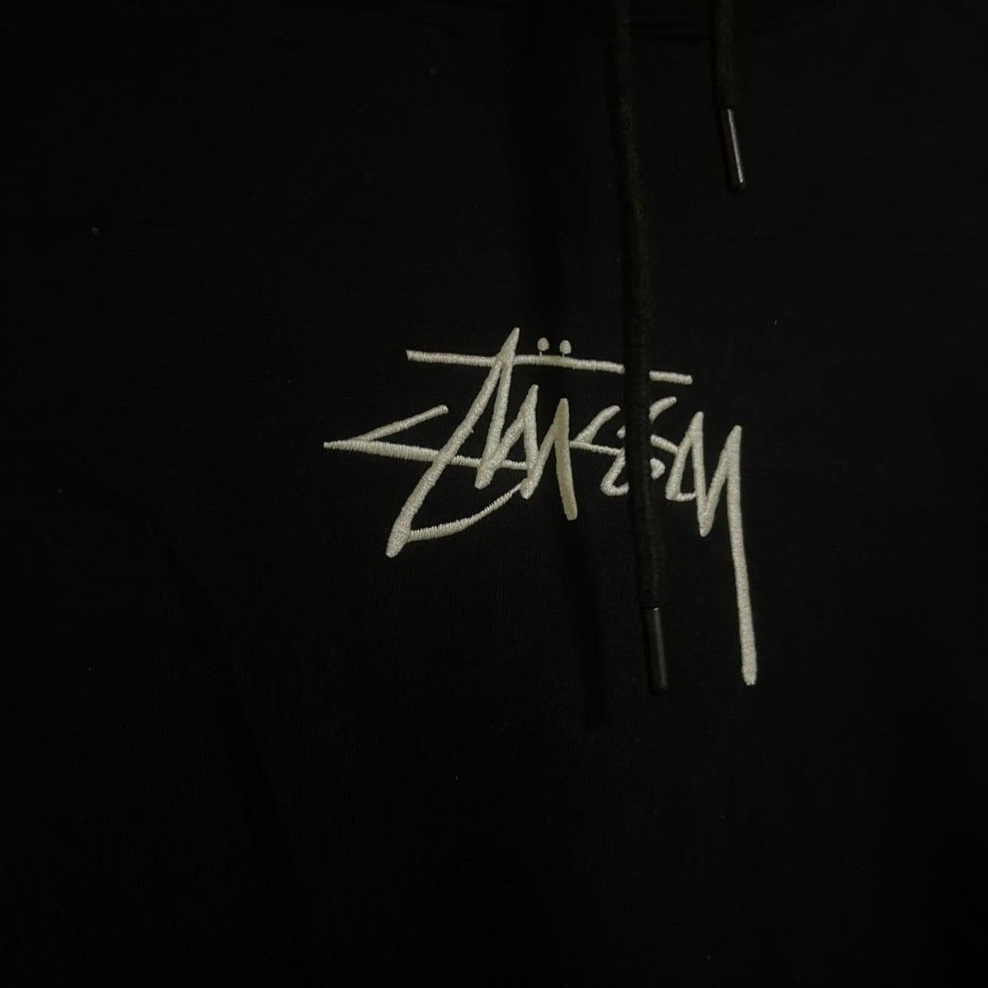 Stussy Chest Logo (Category: Coats, Jackets and Outerwear) located in Manila. Submitted by kelly_thrifts (Listing ID 1468054605, Image 2). Description: Stussy embroidery Width - 23 inches Length - 27 inches Color rate - 9.5/10 Flawless Condition No issue Complete tags 750 Negotiable.
