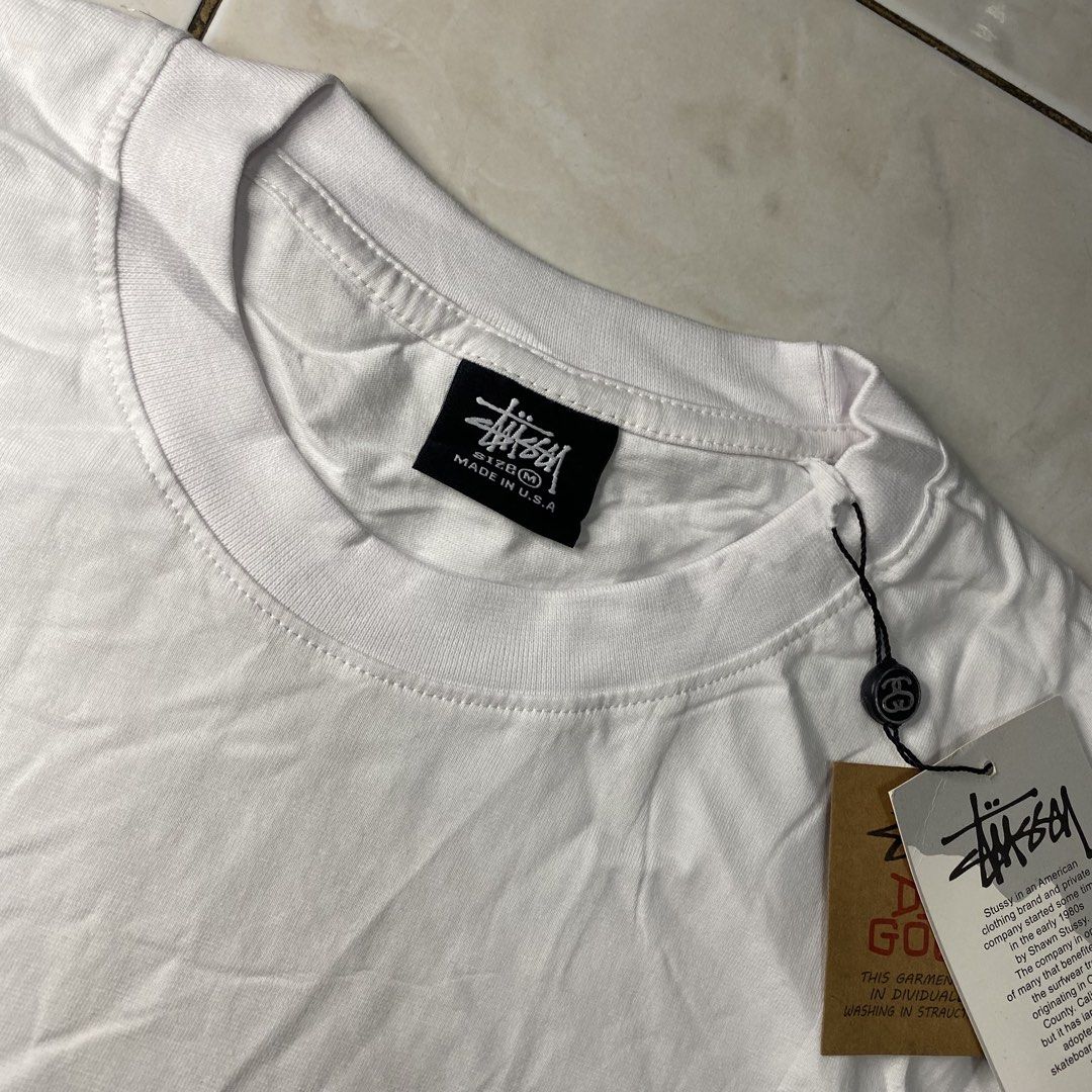 Stussy Dice (Category: Activewear) located in Bacoor. Submitted by fitcart (Listing ID 1467947973, Image 3). Description: Size: M Dimes: 27 × 21 Fabric: Cotton Condition: Good Condition Color Rate: 9/10 Issue: None Price: ₱350.