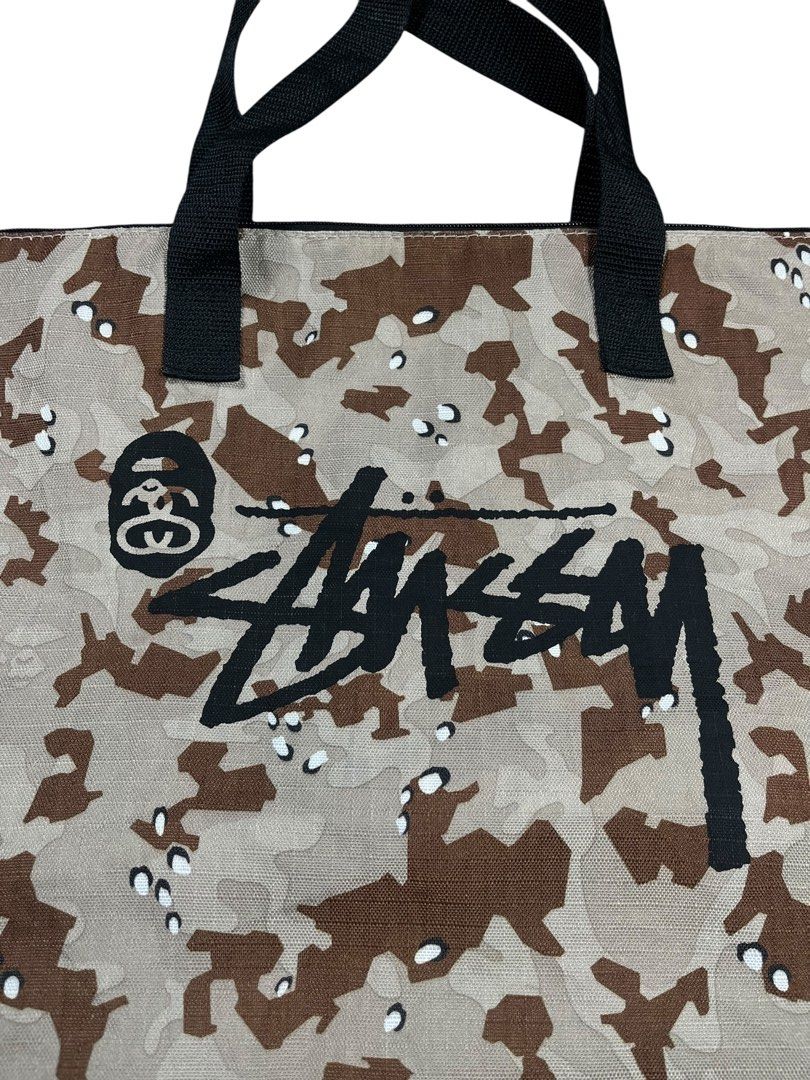 Stussy x Bape Magazine Release (Category: Tote Bags) located in Bacolod City. Submitted by gabinuks2039771 (Listing ID 1468046712, Image 3). Description: 18x16 Authentic Dm if interested .