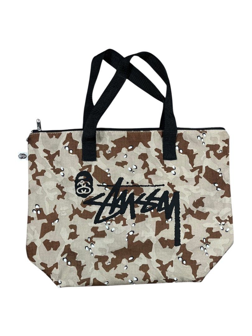 Stussy x Bape Magazine Release (Category: Tote Bags) located in Bacolod City. Submitted by gabinuks2039771 (Listing ID 1468046712, Image 2). Description: 18x16 Authentic Dm if interested .