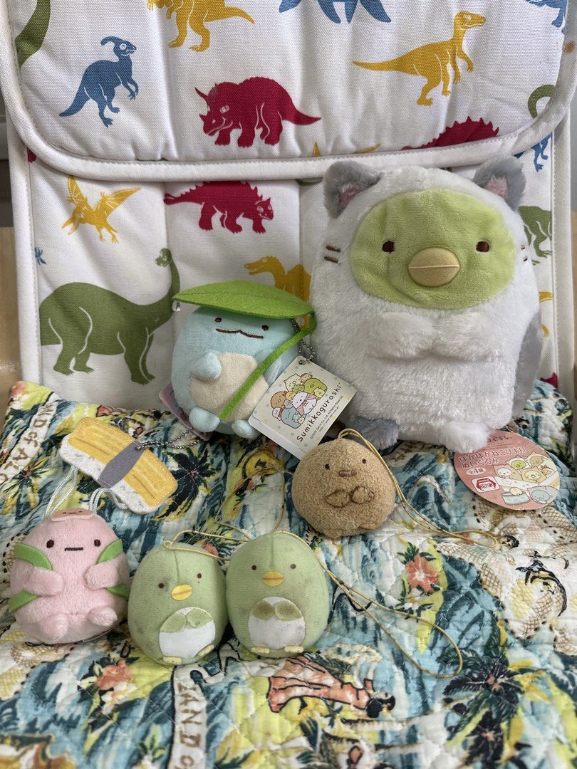 Sumikko Gurashi Penguin Plush with Tag (Category: Plushies & Soft Toys) located in Cainta. Submitted by shopbyyna (Listing ID 1467891283, Image 1). Description: - Official San-X merchandise with original cloth and bottom tags - Adorable design featuring a soft white and grey body, light green face, and cute folded hands - Super clean, fluffy, and well-maintained - Stored carefully in a smoke-free environment.