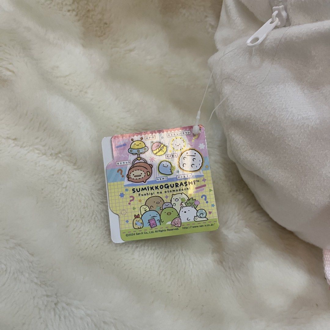 Sumikko Gurashi Plush Backpack (Category: Backpacks) located in Samal. Submitted by thatsodd (Listing ID 1467968653, Image 2). Description: Brand new with tag. .