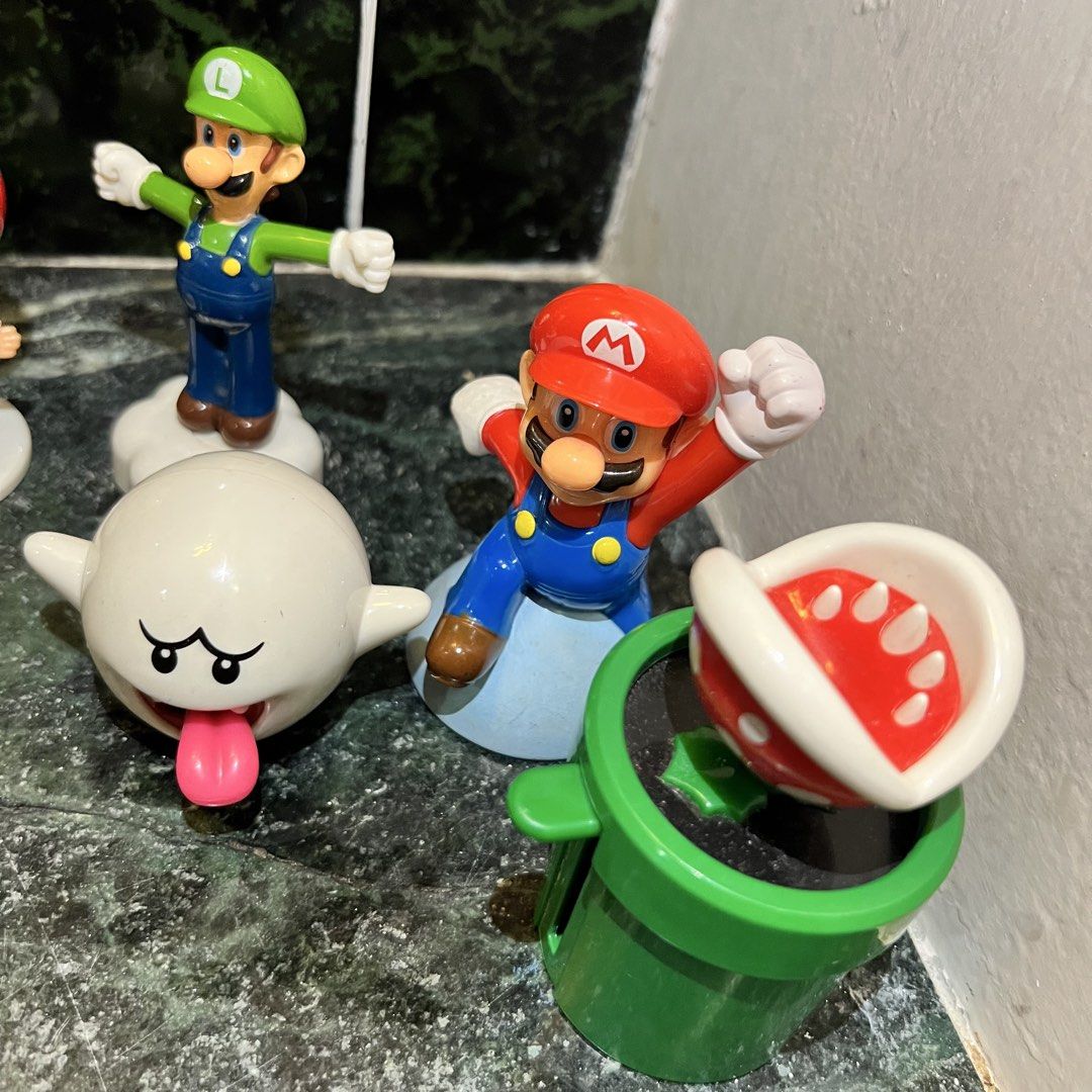Super Mario 2016 McDonald’s toy (TAKEALL) (Category: Interactive Toys) located in Manila. Submitted by loveditonce.0711 (Listing ID 1467840966, Image 2). Description: Decluttering For take all only Loc MARIKINA.