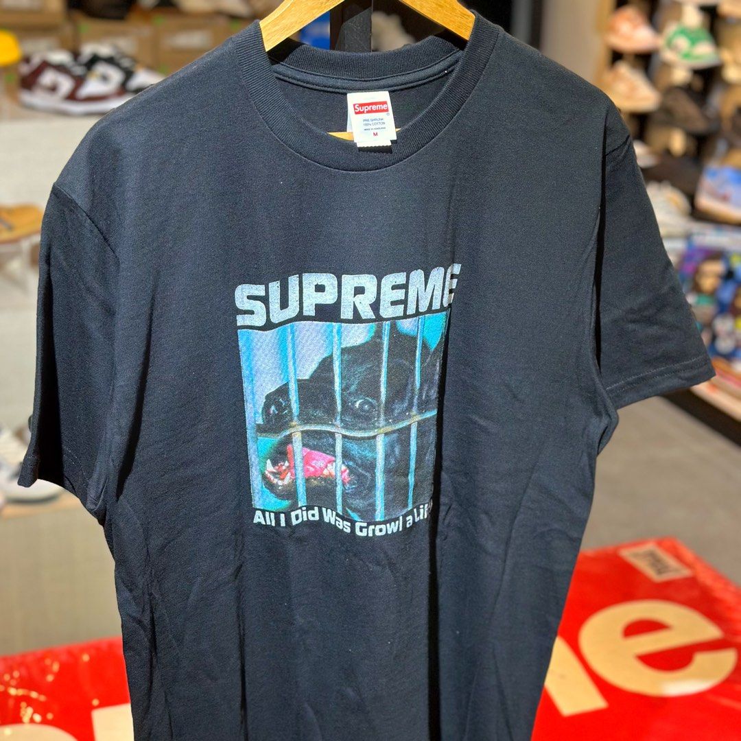 Supreme FW26 Growl Tee Black (Category: Tshirts & Polo Shirts ) located in Quezon City. Submitted by inside_plug (Listing ID 1467907297, Image 2). Description: For Sale Supreme FW26 Growl Tee Black - Medium Brandnew Dm us to purchase.