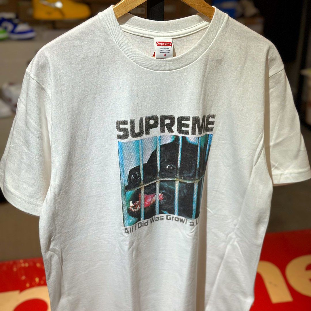 Supreme FW26 Growl Tee White (Category: Tshirts & Polo Shirts ) located in Quezon City. Submitted by inside_plug (Listing ID 1467907678, Image 2). Description: For Sale Supreme FW26 Growl Tee White - Medium Brandnew Dm us to purchase.