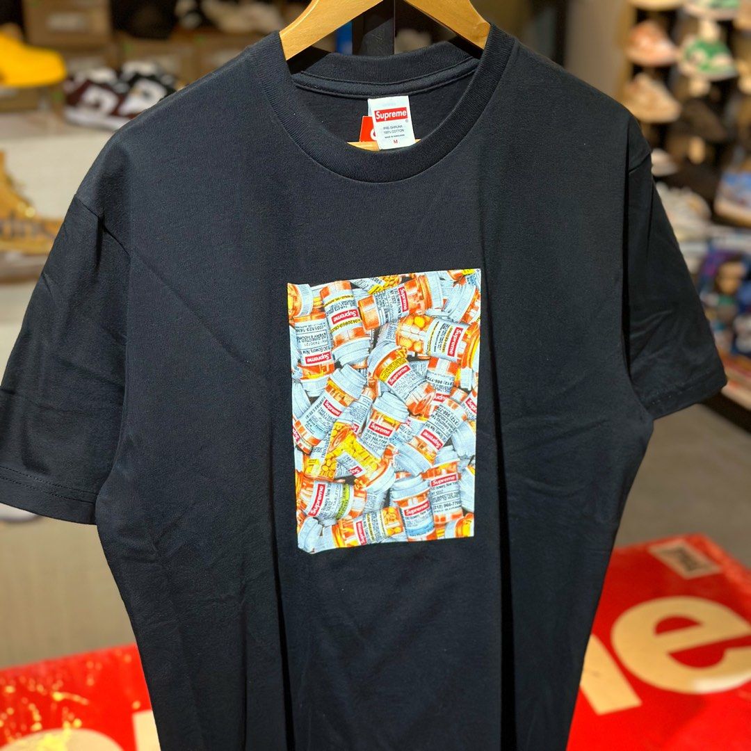 Supreme FW26 Pills Tee Black (Category: Tshirts & Polo Shirts ) located in Quezon City. Submitted by inside_plug (Listing ID 1467908443, Image 2). Description: For Sale Supreme FW26 Pills Tee Black - Medium Brandnew Dm us to purchase.