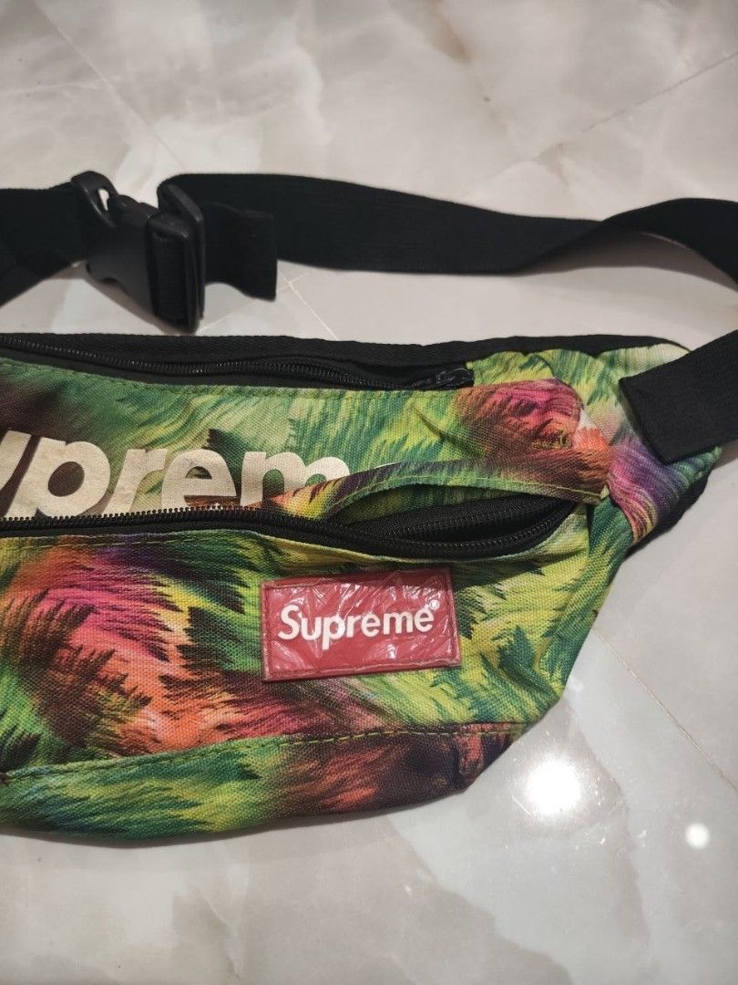 Supreme Tropical Fanny Bag Multiple pockets (Category: Belt bags, Clutches and Pouches) located in Rizal, Mindoro Occidental. Submitted by thrift.finds_5103 (Listing ID 1467967494, Image 3). Description: .
