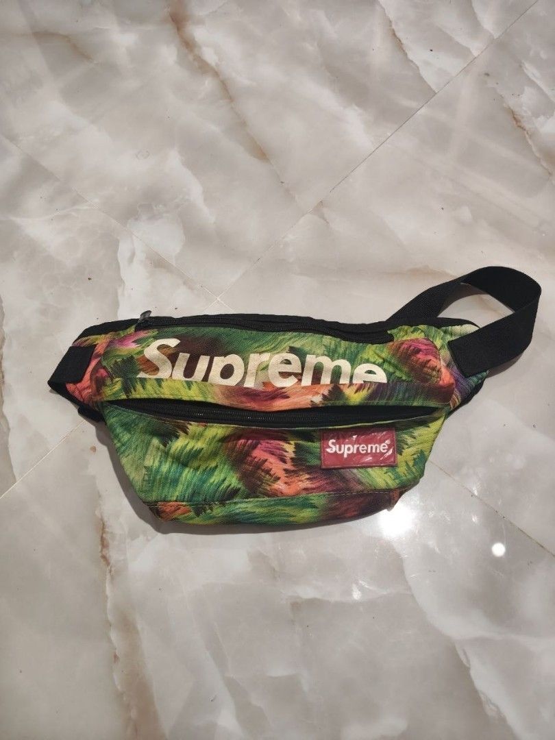 Supreme Tropical Fanny Bag Multiple pockets (Category: Belt bags, Clutches and Pouches) located in Rizal, Mindoro Occidental. Submitted by thrift.finds_5103 (Listing ID 1467967494, Image 2). Description: .