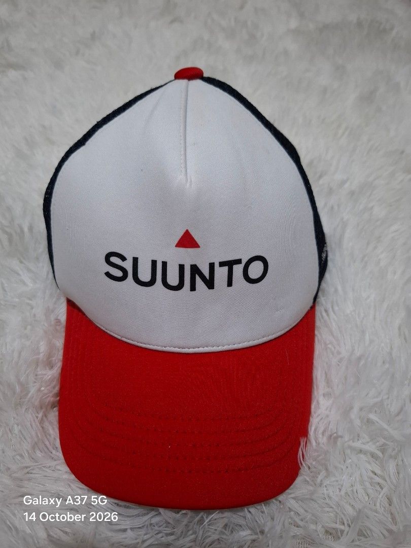Suunto x Barrel Trucker cap (Category: Caps & Hats) located in Manila. Submitted by thriftfinds_tagum (Listing ID 1468010977, Image 1). Description: Suunto x Barrel Trucker cap Excellent condition one size adult Lightweight and breathable snap back Adjustable 780.⁰⁰.