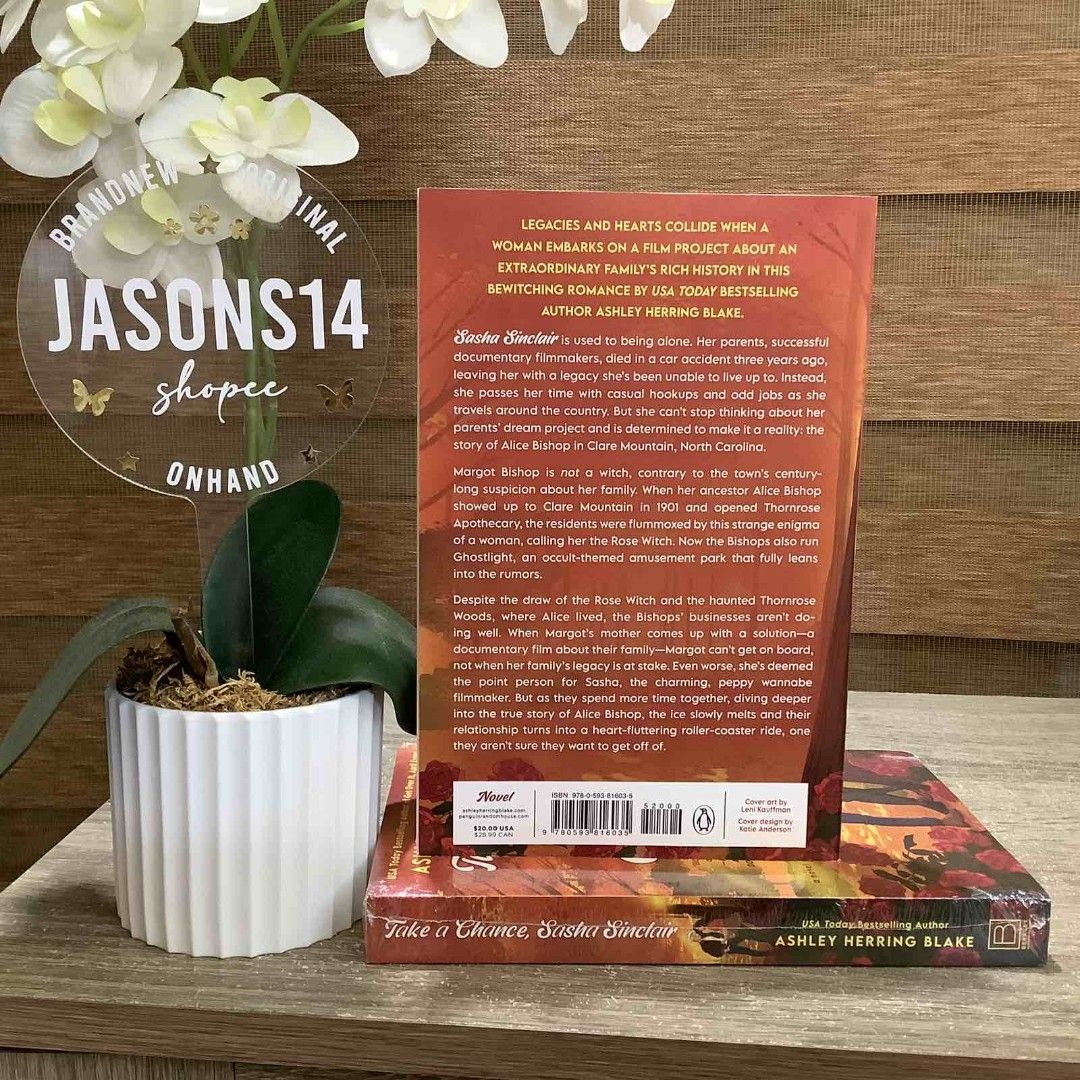 Take a Chance, Sasha Sinclair by Ashley Herring Blake (Category: Storybooks) located in San Juan City. Submitted by jasonsshopee (Listing ID 1467842378, Image 2). Description: .