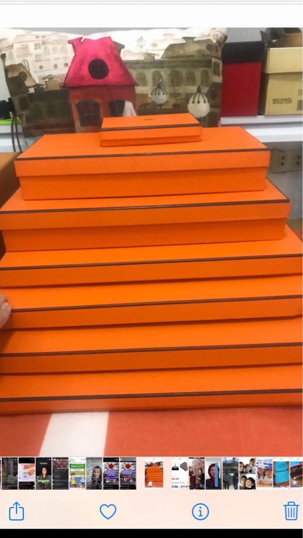 Take ALL❗️Hermes Boxes (Category: Luxury Accessories) located in Manila. Submitted by calmforest-007b69 (Listing ID 1467878155, Image 1). Description: Take all bundle price.