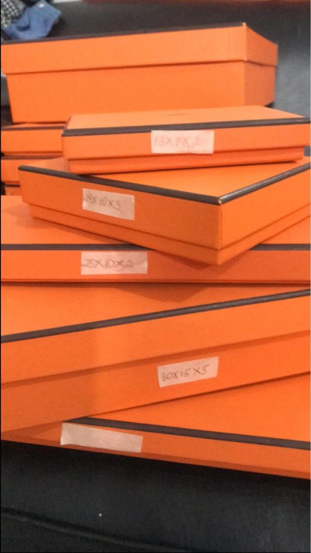 Take ALL❗️Hermes Boxes (Category: Luxury Accessories) located in Manila. Submitted by calmforest-007b69 (Listing ID 1467878155, Image 3). Description: Take all bundle price.
