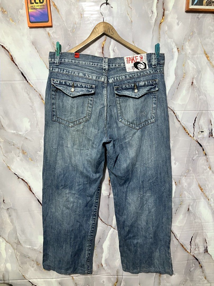 TAKE TWO UPGRADE MID-WASH DENIM JEANS (Category: Jeans) located in General Mariano Alvarez. Submitted by adonid (Listing ID 1467900151, Image 2). Description: TAKE TWO UPGRADE MID-WASH DENIM JEANS GOOD CONDITION NORMAL SIGN OF USAGE ONLY W38 L40 .