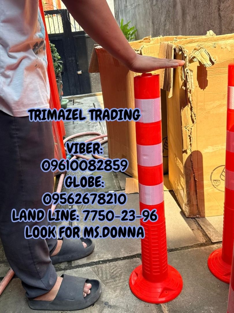 T-BOLLARD 3 REFLECTOR (Category: Home Improvement Tools & Accessories) located in Las Pinas. Submitted by anin_19 (Listing ID 1467917640, Image 1). Description: 🚧 T-BOLLARD 3 REFLECTOR — ENHANCED VISIBILITY, BETTER SAFETY! Improve traffic control and area protection with our T-Bollard with 3 Reflectors. Designed to help guide vehicles and mark restricted areas, ideal for parking lots, roads, construction sites, warehouses, and commercial establi