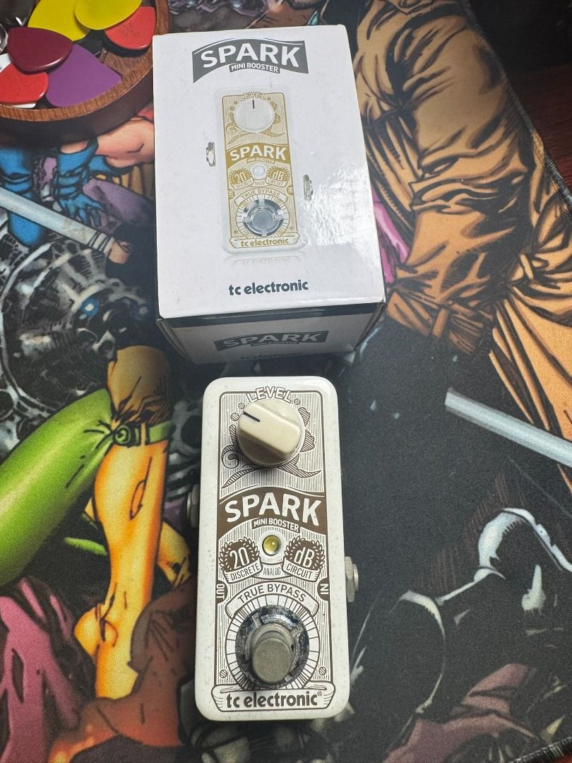TC Electronic Spark Mini Booster Guitar Pedal (Category: Musical Instruments) located in Caloocan City. Submitted by ironman_collector81 (Listing ID 1467868774, Image 2). Description: For Sale Only JHS Pedals Paul Gilbert PG-14 Distortion Pedal With Box Price is negotiable/pass sa lowball RFS: Declutter Mode of Payment: BPI or Gcash Location: Westwood 7 GenTri Cavite .