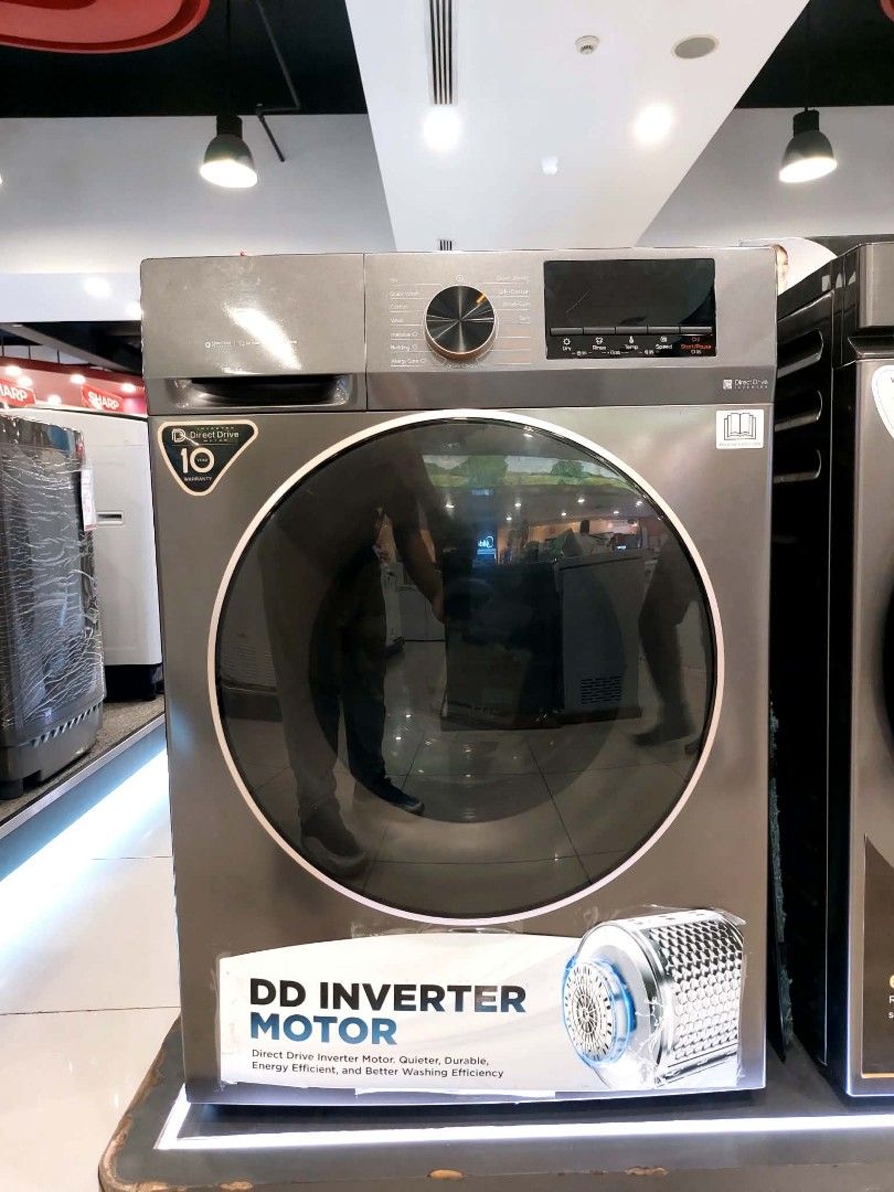 TCL Front Load Washing Machine (Category: Washing Machines and Dryers) located in Manila. Submitted by enonrose17 (Listing ID 1467913312, Image 3). Description: SALE🤩SALE TCL FRONTLOAD WASHING MACHINE DRY / and Heat Pump NEW MODEL MODEL:TWD105-830DG 10.5/7KG NEW MODEL CASH: 27,500 MODEL:TWF105-C20 10.5KG/7KG CASH:24,500 MODEL:TWD120C692DG 12/8KG CASH: 30,900 🤩HEAT PUMP DRYER model:TDH100-S30BG Cash:33,700 PRICE MAY CHANGE WITHOUT PRIOR NOTICE B