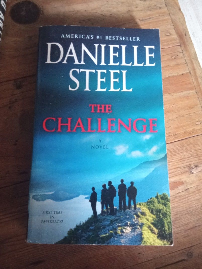The Challenge by Danielle Steel Paperback Novel (Category: Storybooks) located in Pasig City. Submitted by teebeedeee (Listing ID 1467867864, Image 1). Description: - Title: The Challenge by Danielle Steel - Format: Paperback novel (Dell, New York - First paperback edition) - Condition: Read once, minimal wear along the edges - Features: Standard fiction format with praise quotes on the inner flap - ISBN: 978-1-59848-2163-8 for meetups in pasig r