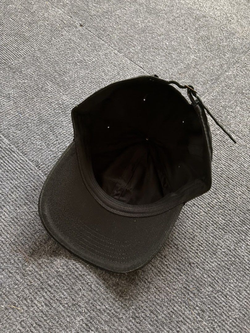 The hundreds dadhat (Category: Caps & Hats) located in Manila. Submitted by toys_hats005 (Listing ID 1467957902, Image 3). Description: - Color: Classic Black - Material: Comfortable 100% Cotton - Design: Minimalist graphic patch on the front - Fit: Fully adjustable strap with metal slider buckle - Comfort: Built-in interior sweatband and breathable eyelets - Style: Easy everyday streetwear accessory.