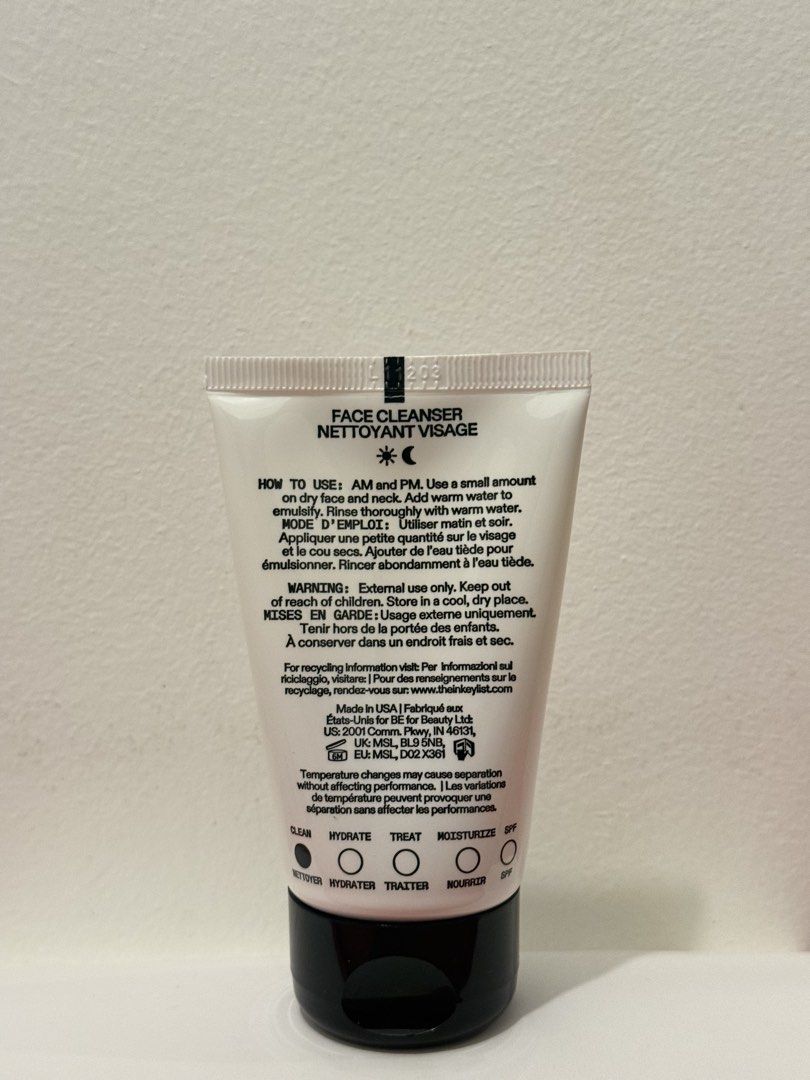 The Inkey List Oat balm cleanser (Category: Face Care) located in Quezon City. Submitted by quirksandcurls (Listing ID 1467854121, Image 2). Description: .